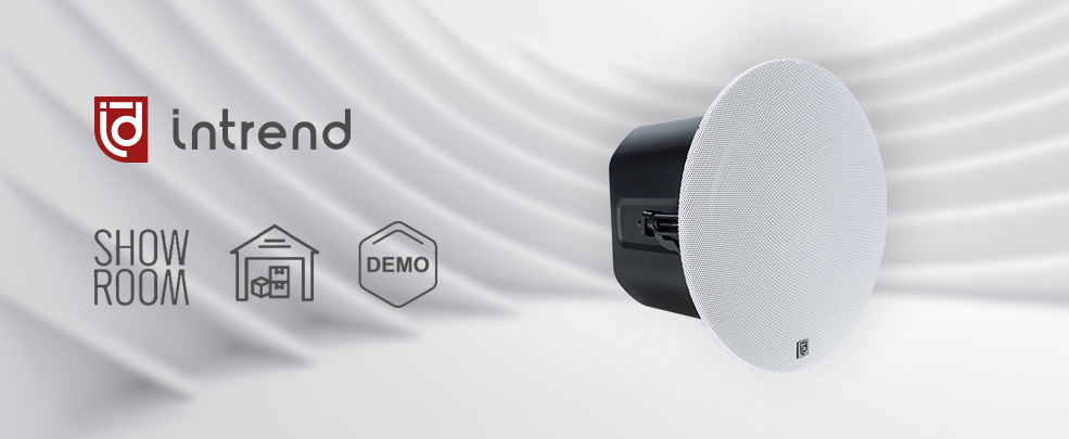 Intrend ITSPK-650CPD — сетевой потолочный громкоговоритель с Dante